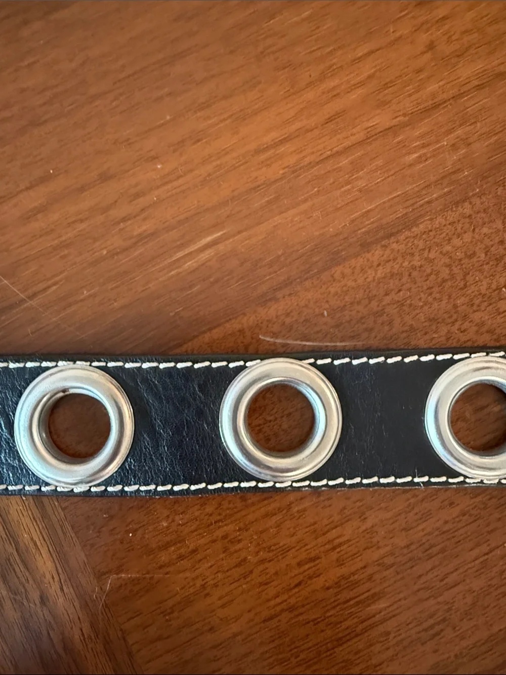 Joop ( German  brand) Woman Black Leather Belt with Silver Buckle